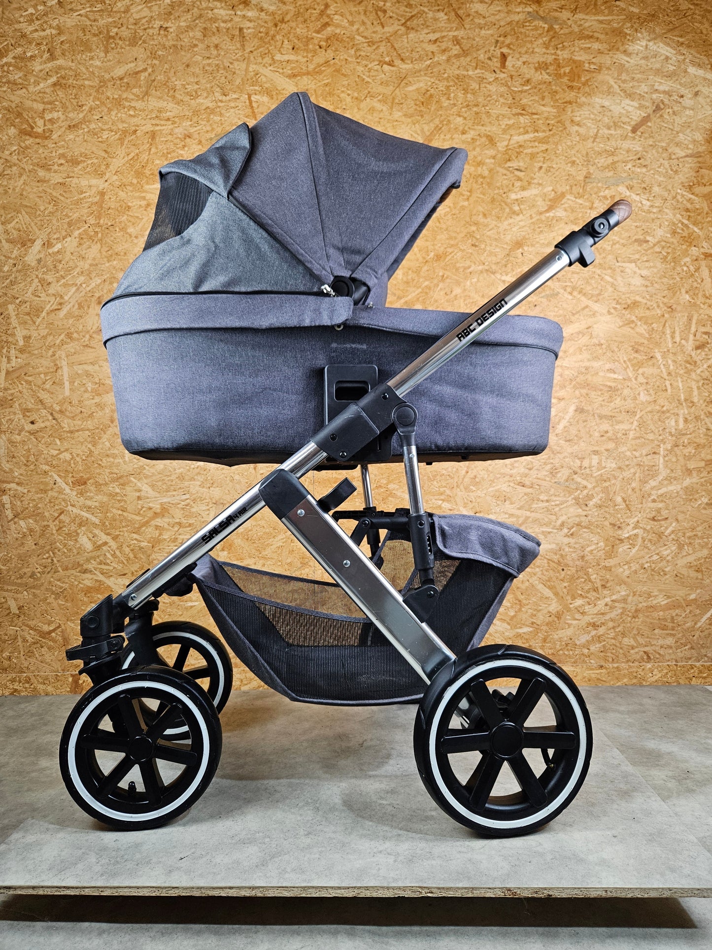 Abc Design - Salsa 4 Air Kombikinderwagen (sportsitz und Babywanne) - Asphalt in Gutem Zustand am Besten Kinderwagen 14