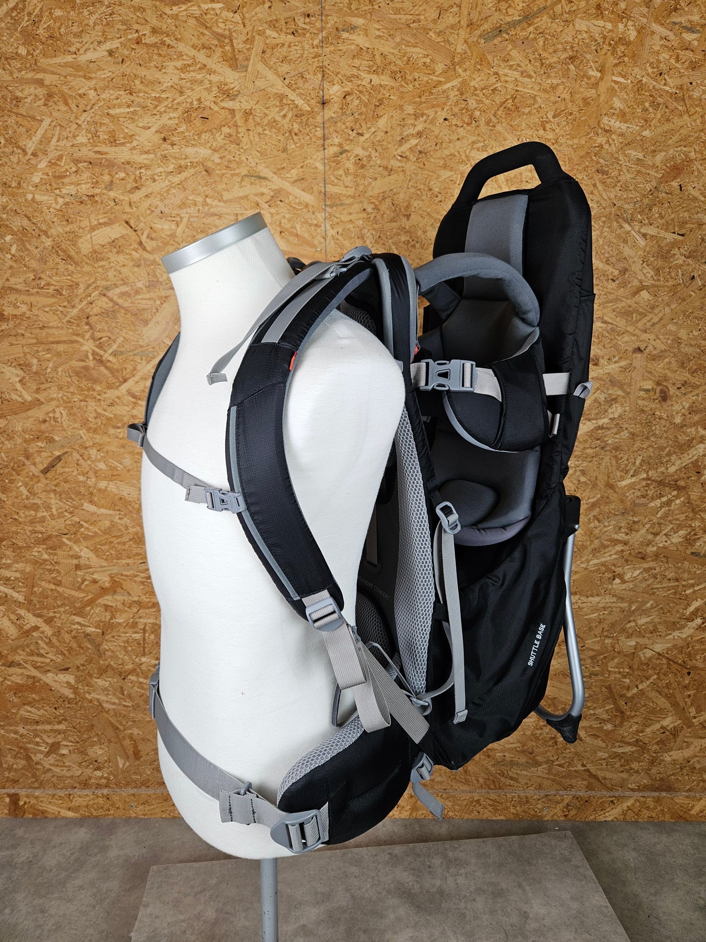 Vaude Shuttle Base - Kindertrage - Schwarz - in sehr Gutem Zustand 9