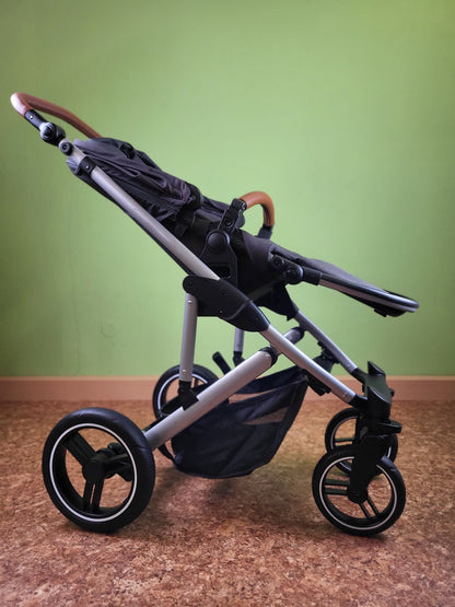 Abc Design - Circle Catania Kombikinderwagen (sportsitz Und Babywanne) Schwarz In Gutem Zustand / Gut Kinderwagen 16
