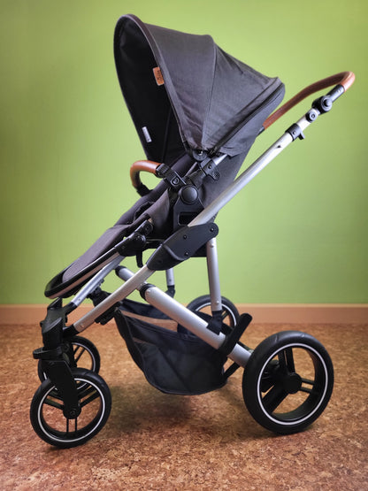 Abc Design - Circle Catania Kombikinderwagen (sportsitz Und Babywanne) Schwarz In Gutem Zustand / Gut Kinderwagen 9