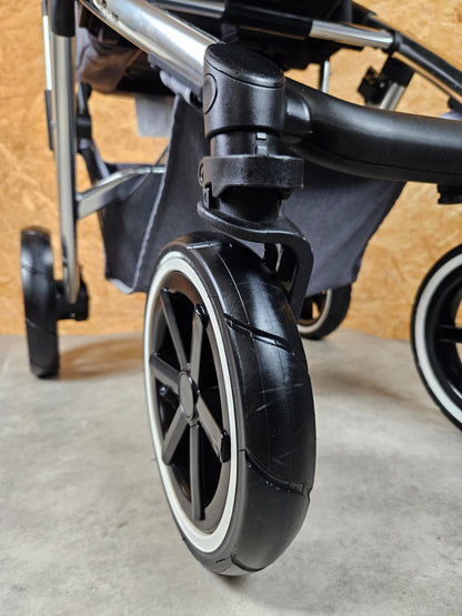 Abc-design Salsa 4 Air Diamond Edition - Kinderwagen (gestell und Sportsitz) - Asphalt - in Gutem Zustand Grau