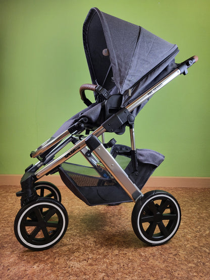 Abc Design - Salsa 4 Air Diamond Edition Kombikinderwagen Grau / Sehr Gut Kinderwagen 2