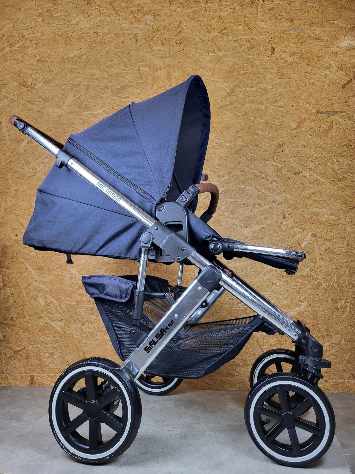 Abc Design - Salsa 4 Air Diamond Edition Kombikinderwagen (sportsitz und Babywanne) - Blau in Gutem Zustand am Besten