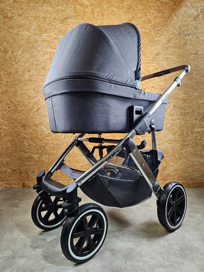 Abc Design - Salsa 4 Air Diamond Edition Kombikinderwagen (sportsitz und Babywanne) - Grau in Gutem Zustand Gut