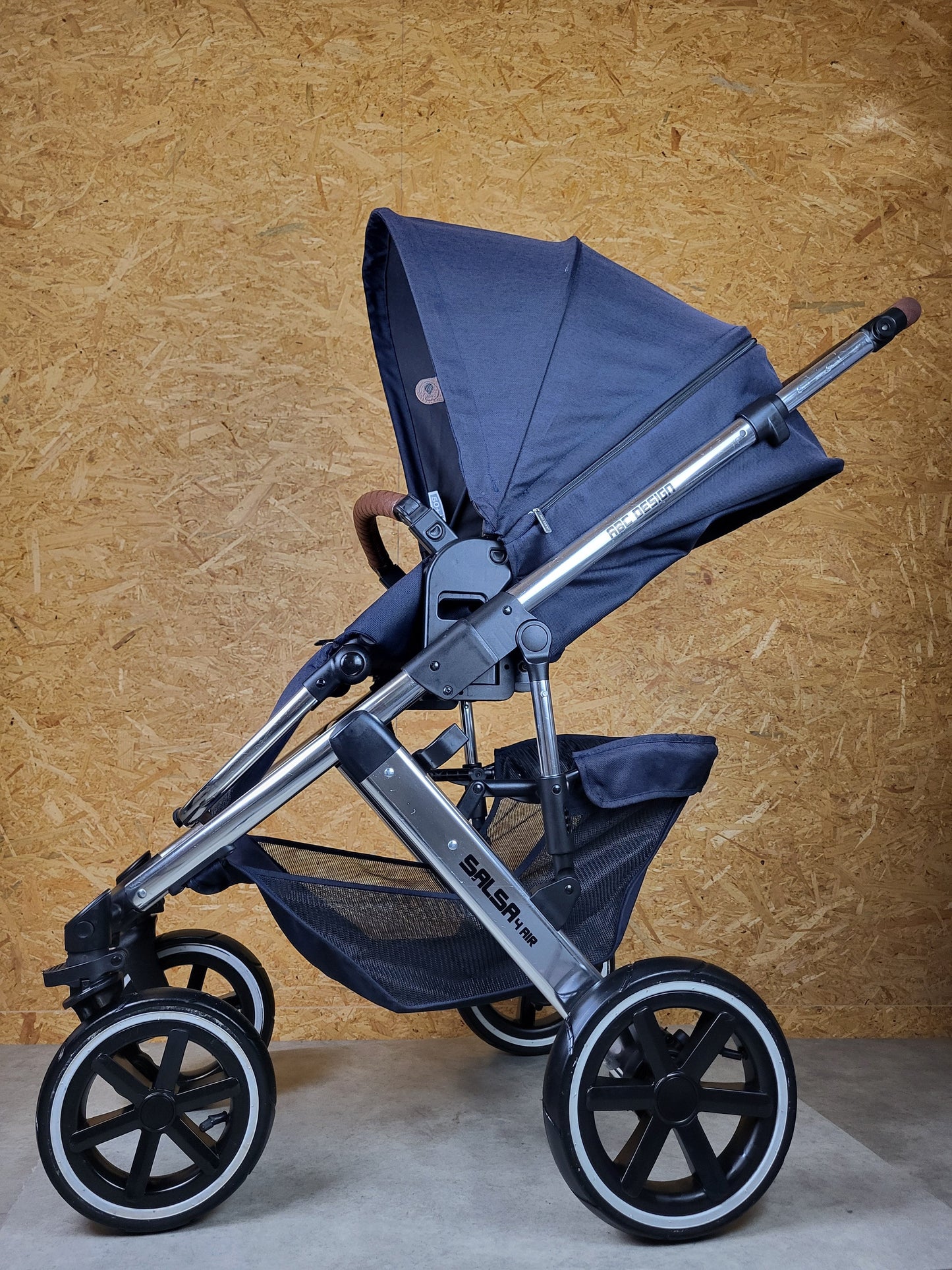Abc Design - Salsa 4 Air Diamond Edition Kombikinderwagen (sportsitz und Babywanne) - Blau in Gutem Zustand am Besten