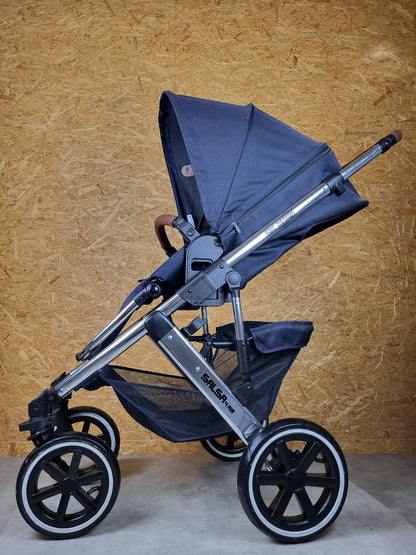 Abc Design - Salsa 4 Air Diamond Edition Kombikinderwagen (sportsitz und Babywanne) - Blau in Gutem Zustand am Besten