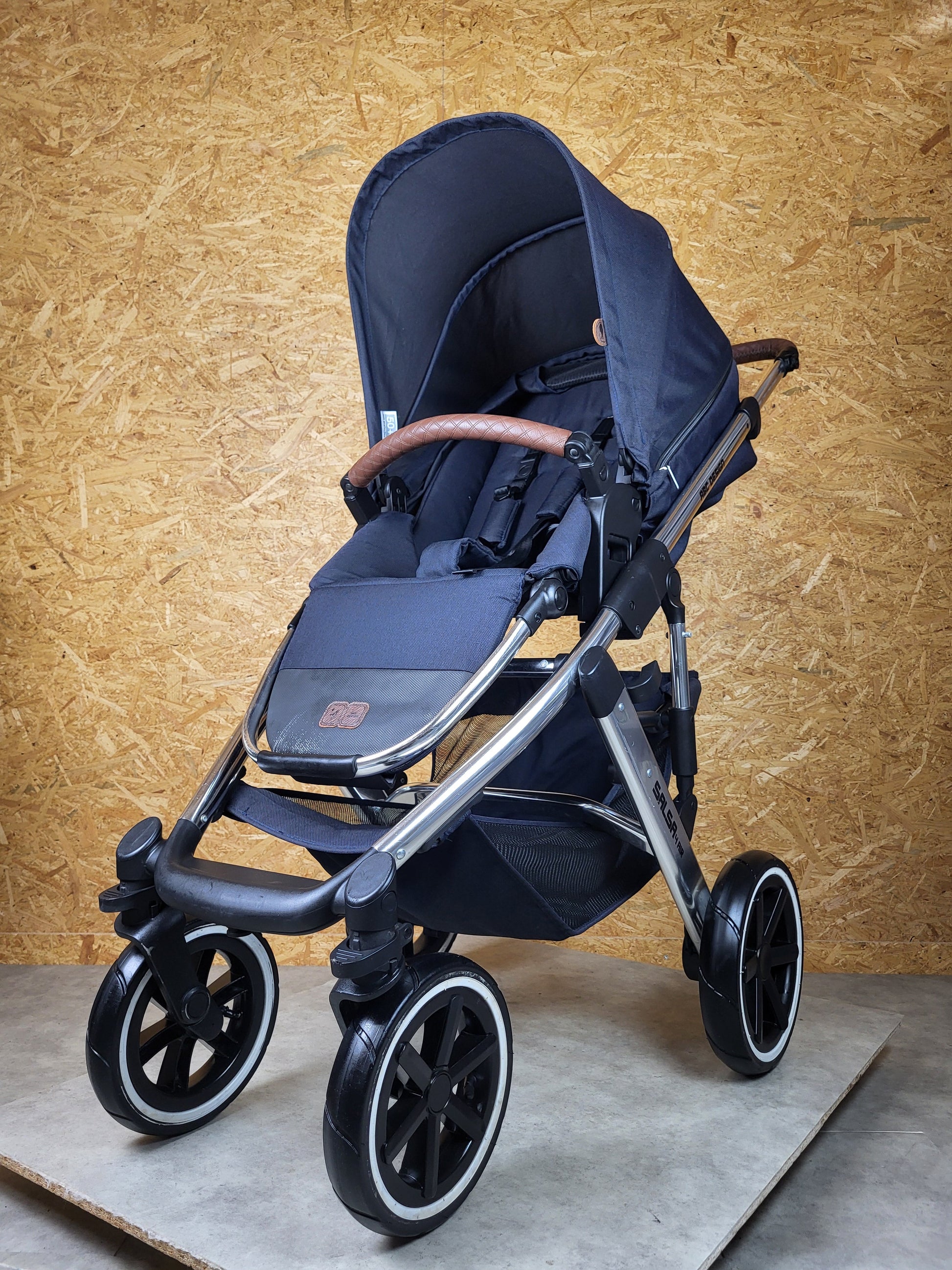 Abc Design - Salsa 4 Air Diamond Edition Kombikinderwagen (sportsitz und Babywanne) - Blau in Gutem Zustand am Besten
