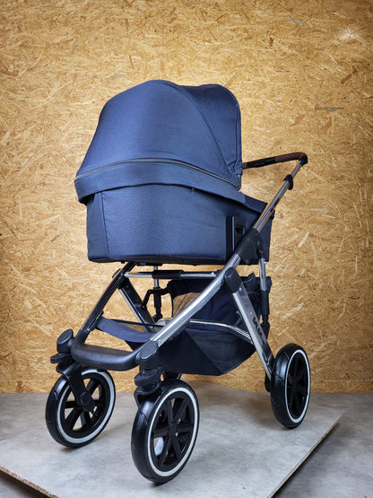 Abc Design - Salsa 4 Air Diamond Edition Kombikinderwagen (sportsitz und Babywanne) - Blau in Gutem Zustand am Besten