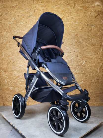 Abc Design - Salsa 4 Air Diamond Edition Kombikinderwagen (sportsitz und Babywanne) - Blau in Gutem Zustand am Besten