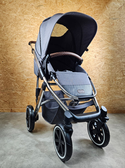 Abc Design - Salsa 4 Air Diamond Edition Kombikinderwagen (sportsitz und Babywanne) - Grau in Gutem Zustand Gut
