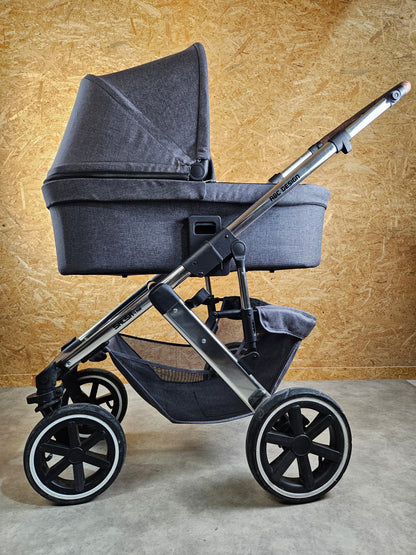 Abc Design - Salsa 4 Air Kinderwagen (gestell und Babywanne) Grau in Gutem Zustand 8