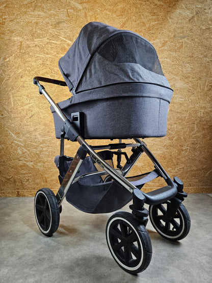 Abc Design - Salsa 4 Air Kinderwagen (gestell und Babywanne) Grau in Gutem Zustand 10
