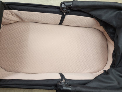 Abc Design - Salsa 4 Air Diamond Edition Kombikinderwagen (sportsitz und Babywanne) - Rose Gold - in Gutem Zustand
