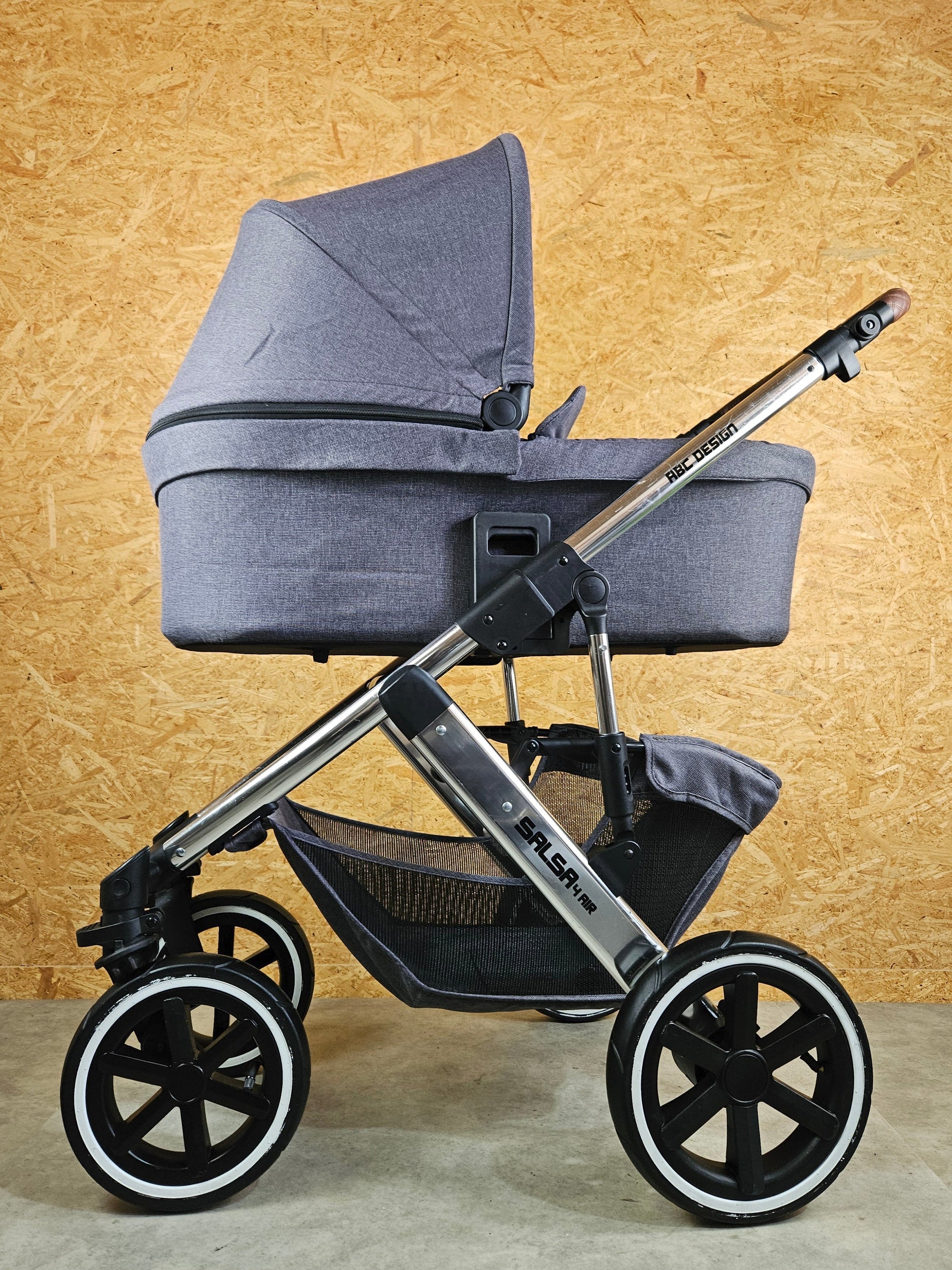 Kombikinderwagen ABCDesign Salsa 4 Air - aufbereiteter Kinderwagen 1