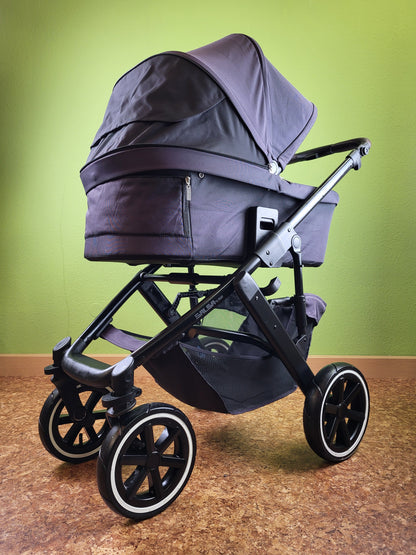 Abc Design - Salsa 4 Air Kombikinderwagen (sportsitz und Babywanne) Schwarz in Gutem Zustand / Gut Kinderwagen 36