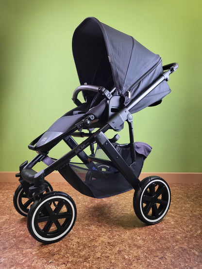Abc Design - Salsa 4 Air Kombikinderwagen (sportsitz und Babywanne) Schwarz in Gutem Zustand / Gut Kinderwagen 22