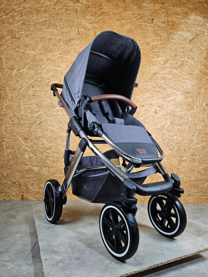 Abc Design - Salsa 4 Air Kombikinderwagen (sportsitz und Babywanne) Inkl. Zubehör - Asphalt in Gutem Zustand am Besten
