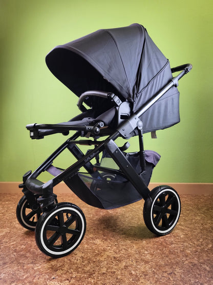 Abc Design - Salsa 4 Air Kombikinderwagen (sportsitz und Babywanne) Schwarz in Gutem Zustand / Gut Kinderwagen 25