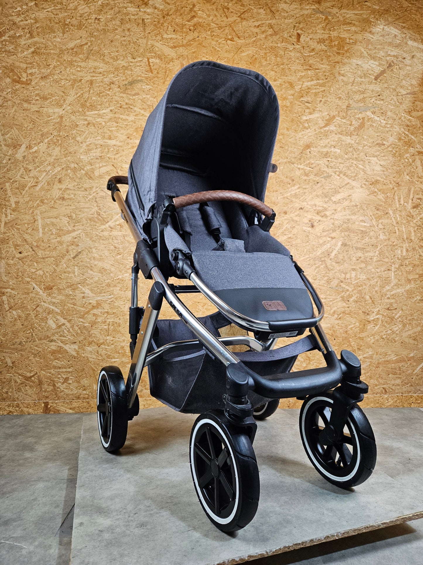 Abc Design - Salsa 4 Air Kombikinderwagen (sportsitz und Babywanne) - Asphalt in Gutem Zustand am Besten Kinderwagen 2
