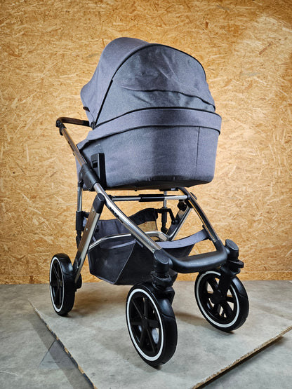 Abc Design - Salsa 4 Air Kombikinderwagen (sportsitz und Babywanne) - Asphalt in Gutem Zustand am Besten Kinderwagen 9
