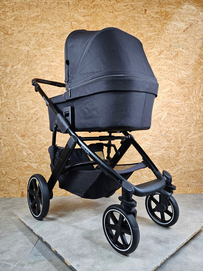 Abc Design - Salsa 4 Kombikinderwagen (sportsiz und Babywanne) Inkl. Fußsack Zubehör - Schwarz in Gutem Zustand