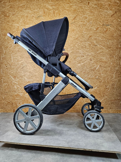 Abc Design - Salsa 4 Kombikinderwagen (sportsiz und Babywanne) - Blau - in Gutem Zustand Kinderwagen 3