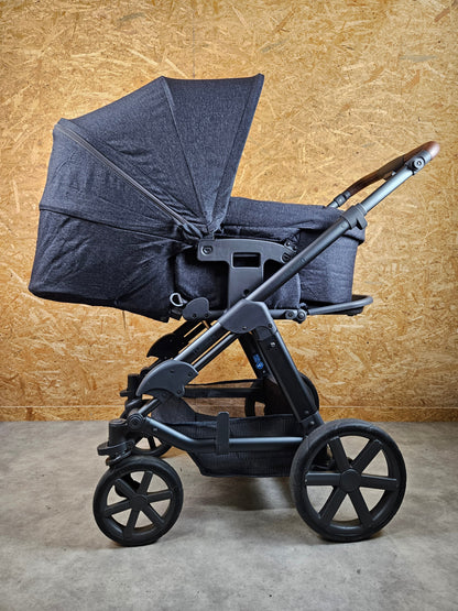 Abc Design - Turbo 4 Kombikinderwagen (sportsiz und Liegewanne) - Schwarz - in sehr Gutem Zustand / sehr Gut