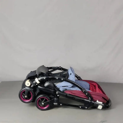 Bugaboo - Kinderwagen - Bee5 - in Gutem Zustand Très Bon état / Bleu,bordeaux 7