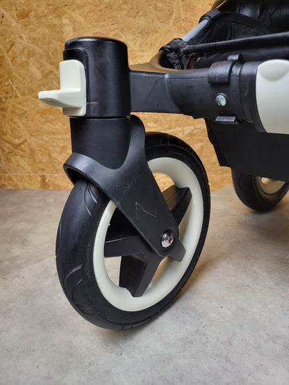 Bugaboo - Donkey Mono Kinderwagen (1 Liegewanne / 1 Sportsitz) Inkl. Seitliche Gepäcktasche - Weiß - in Gutem Zustand