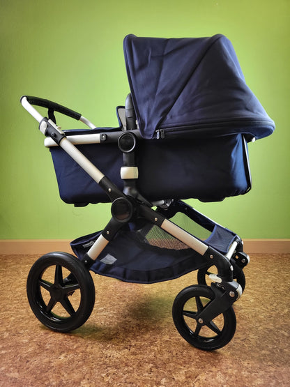Bugaboo - Fox 1 Kombikinderwagen - Gutem Zustand Blau / Gut Kinderwagen 12