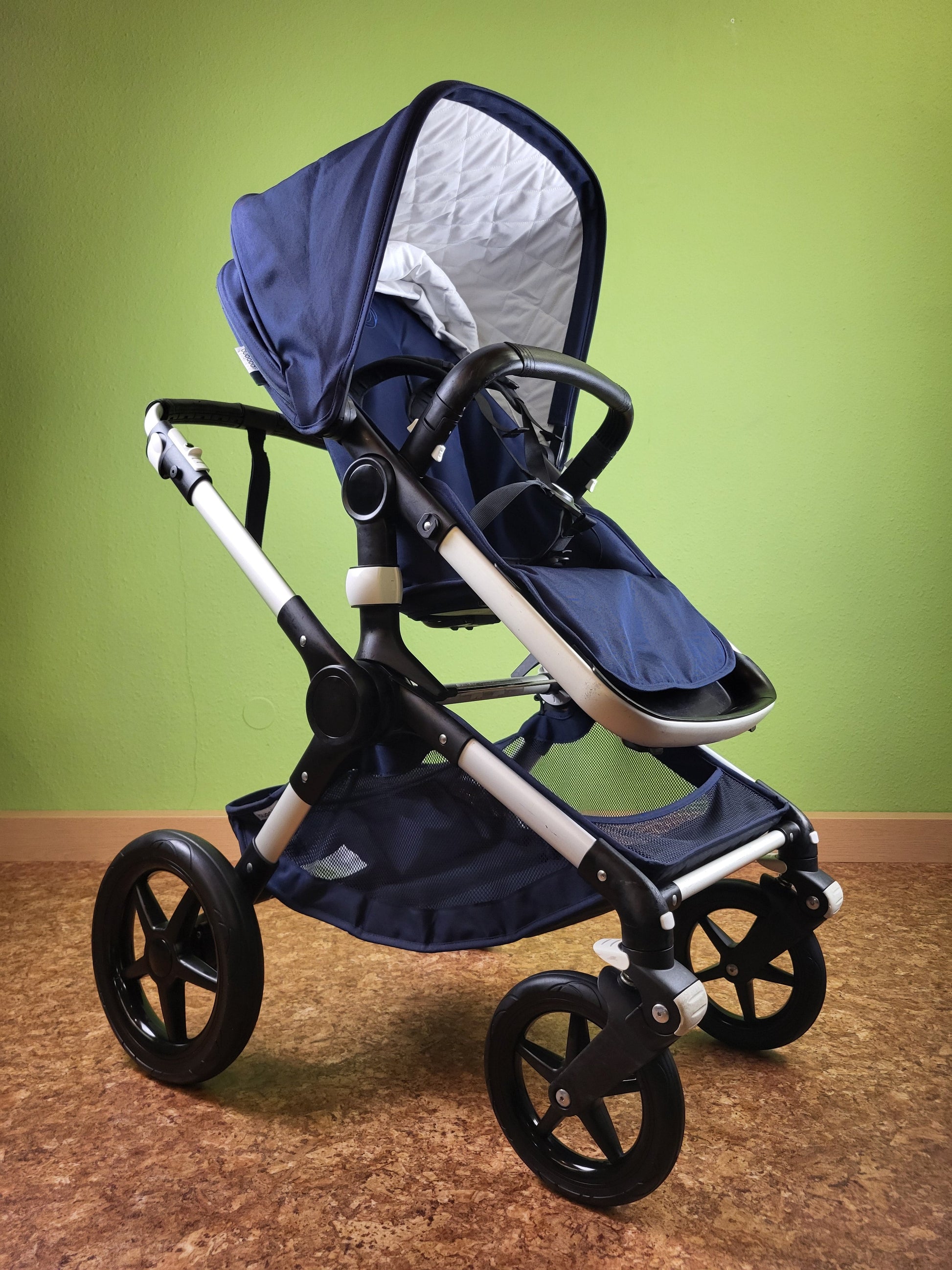 Bugaboo - Fox 1 Kombikinderwagen - Gutem Zustand Blau / Gut Kinderwagen 3