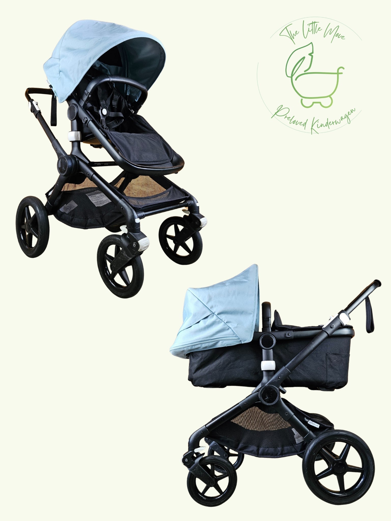 Bugaboo Fox 2 Kombikinderwagen (sportsitz & Babywanne) - in Gutem Zustand am Besten Kinderwagen 1 Kostenloser Versand