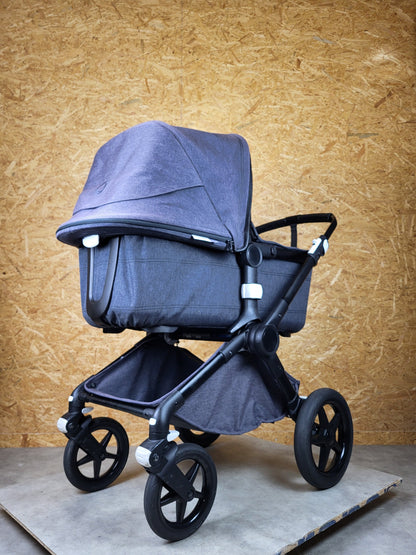 Bugaboo Fox 2 Kombikinderwagen - Sportsitz & Babywanne - Schwarz - in Gutem Zustand am Besten Kinderwagen 10