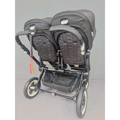 Bugaboo - Geschwisterkinderwagen - Donkey 3 Twin Bon état / Noir Kinderwagen 10
