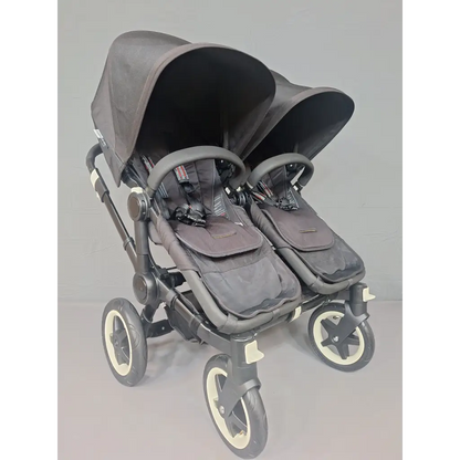 Bugaboo - Geschwisterkinderwagen - Donkey 3 Twin Bon état / Noir Kinderwagen 9