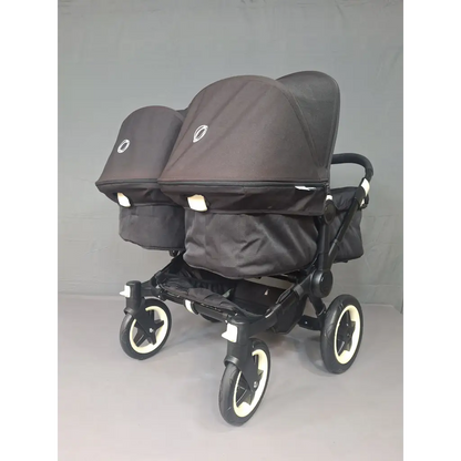 Bugaboo - Geschwisterkinderwagen - Donkey 3 Twin Bon état / Noir Kinderwagen 4