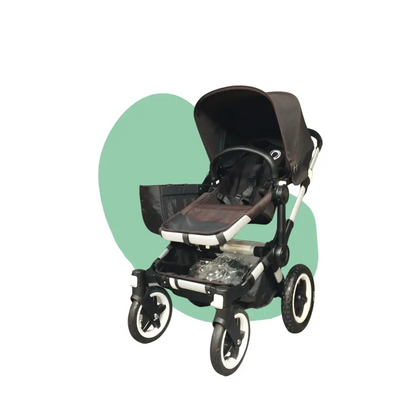 Bugaboo - Kinderwagen - Donkey 2 Duo Bon état / Noir 1