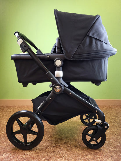 Bugaboo Lynx - All Black Kombikinderwagen (liegewanne Und Sportsitz) - 2023 Schwarz / Sehr Gut Kinderwagen 24