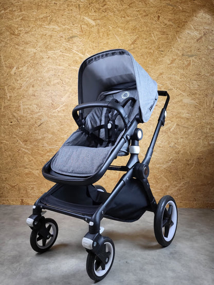 Bugaboo Lynx - Kombikinderwagen (liegewanne und Sportsitz) - Grau in sehr Gutem Zustand / sehr Gut Kinderwagen 8