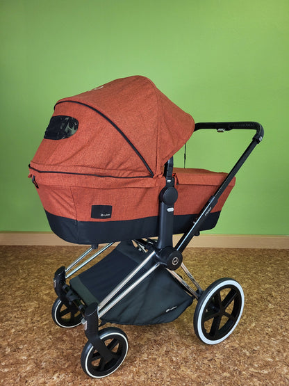 Cybex - Priam Autumn Gold Limited Edition Kombikinderwagen Orange Kinderwagen 11