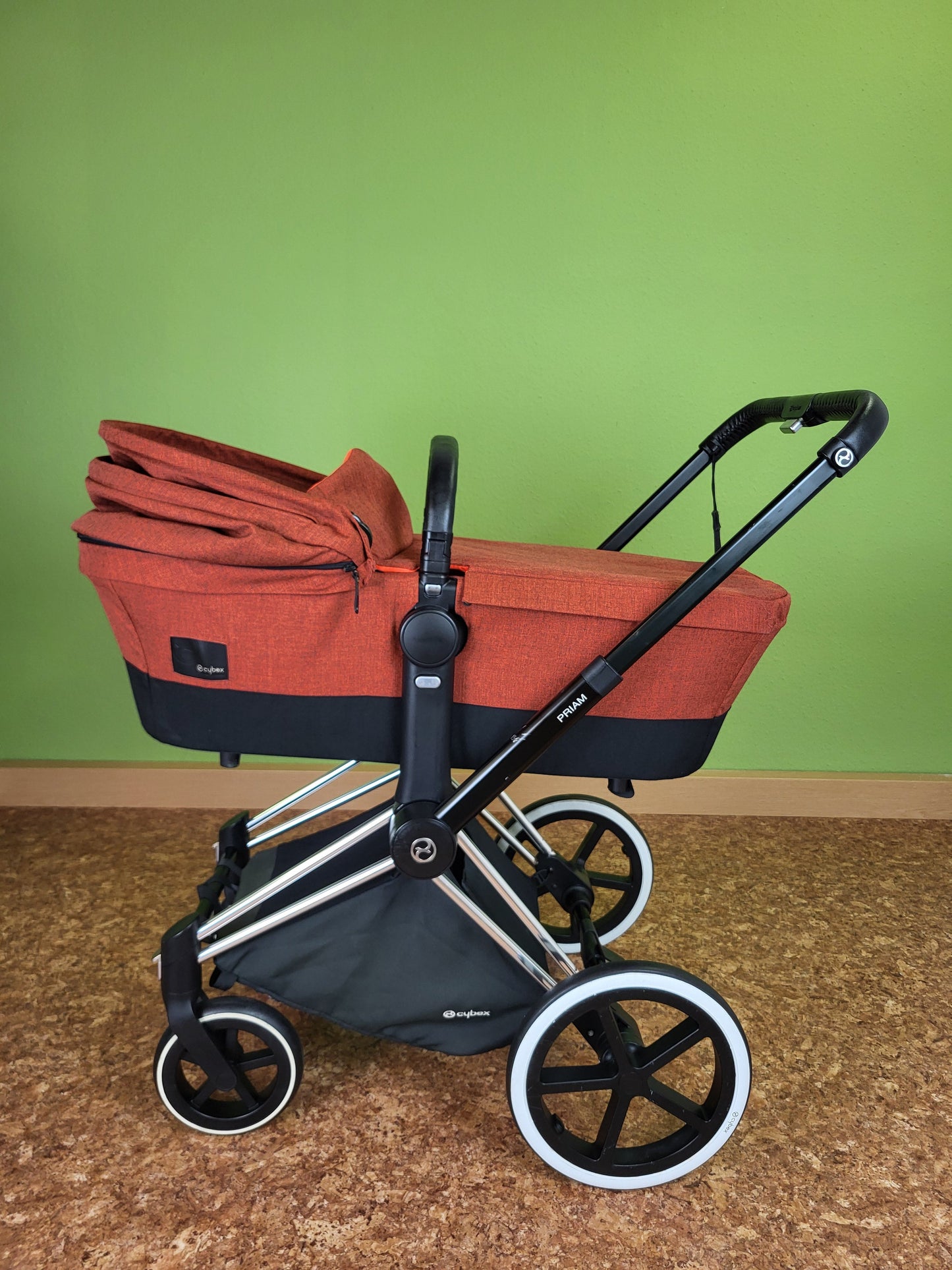 Cybex - Priam Autumn Gold Limited Edition Kombikinderwagen Orange Kinderwagen 8
