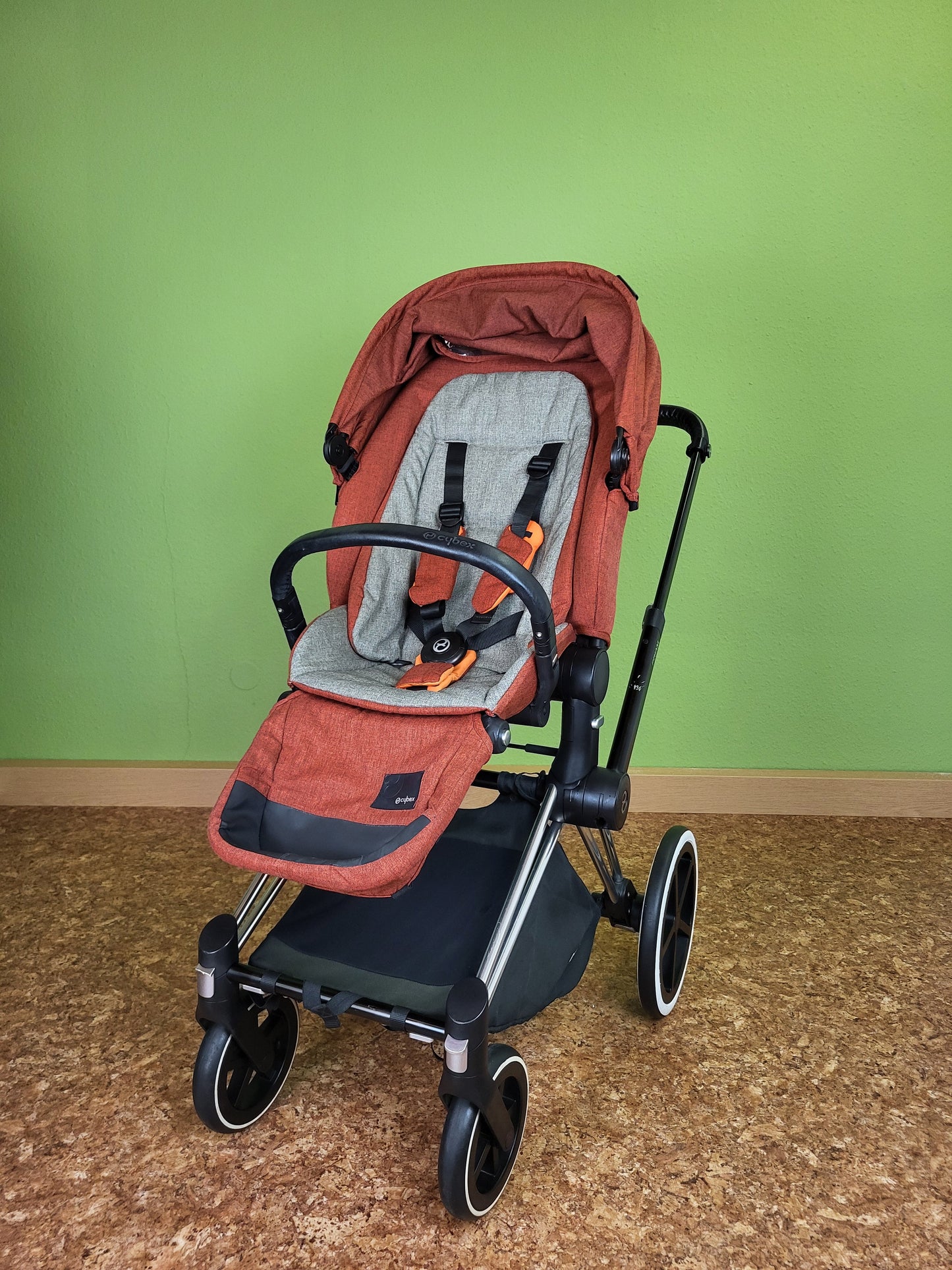 Cybex - Priam Autumn Gold Limited Edition Kombikinderwagen Orange Kinderwagen 3