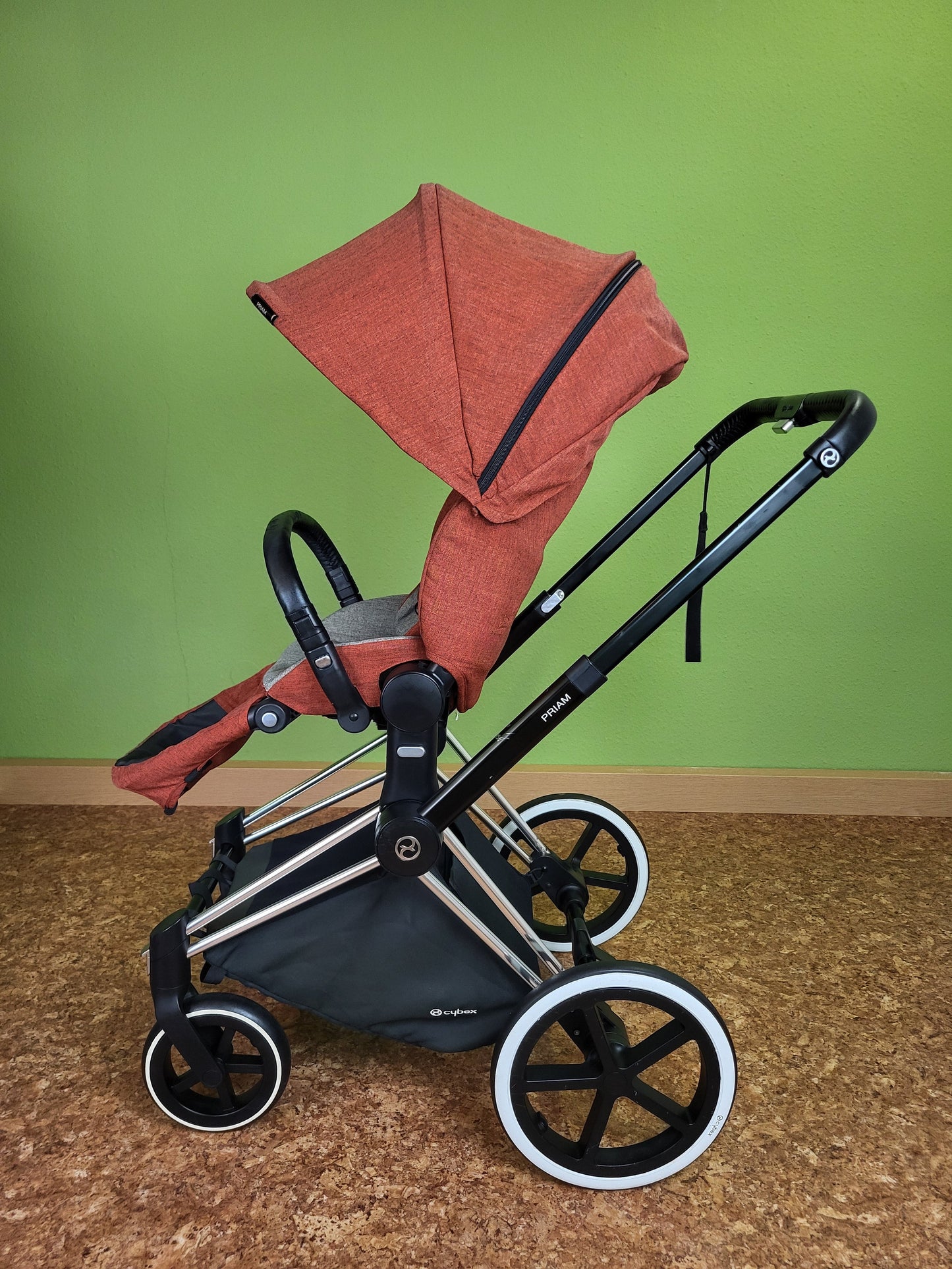 Cybex - Priam Autumn Gold Limited Edition Kombikinderwagen Orange Kinderwagen 4