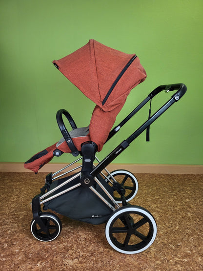 Cybex - Priam Autumn Gold Limited Edition Kombikinderwagen Orange Kinderwagen 4