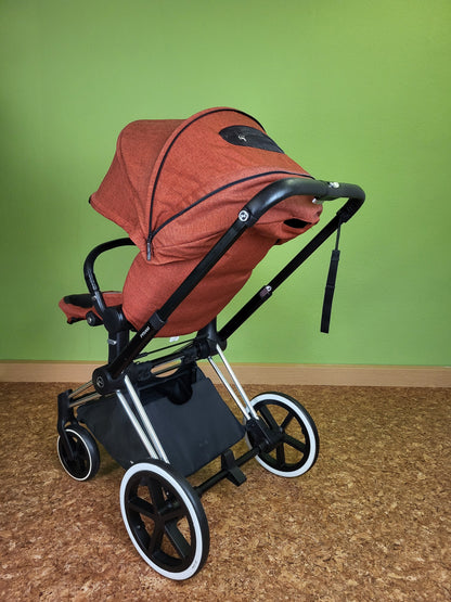 Cybex - Priam Autumn Gold Limited Edition Kombikinderwagen Orange Kinderwagen 7