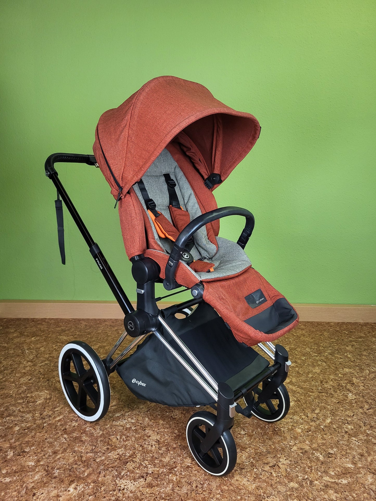 Cybex - Priam Autumn Gold Limited Edition Kombikinderwagen Orange Kinderwagen 2