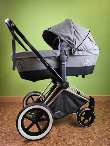 Cybex - Priam Kombikinderwagen Grau / Gut Kinderwagen 24