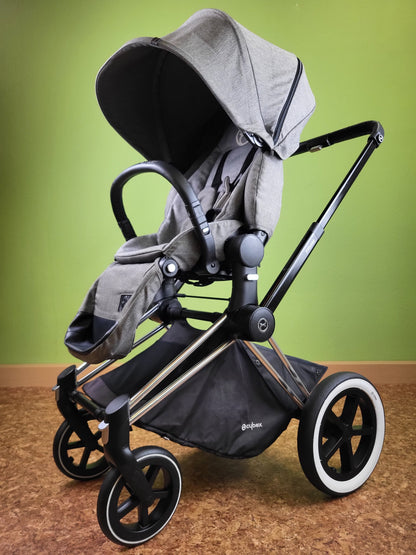 Cybex - Priam Kombikinderwagen Grau / Gut Kinderwagen 18