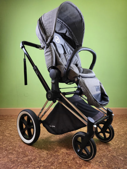 Cybex - Priam Kombikinderwagen Grau / Gut Kinderwagen 3