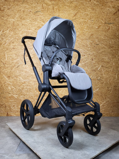 Cybex - Priam Kombikinderwagen (sportsitz und Babywanne) - Grau in Gutem Zustand am Besten Kinderwagen 2 Kostenloser